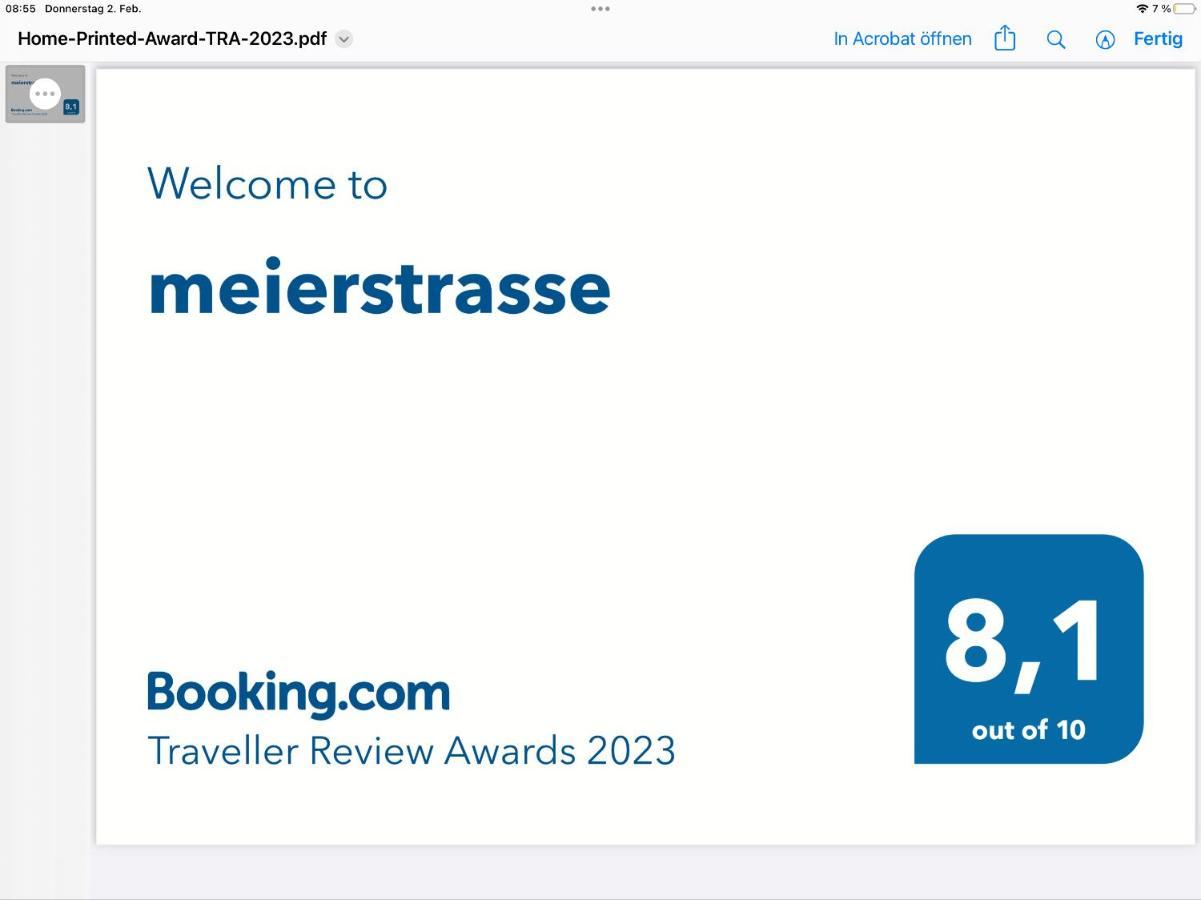 Meierstrasse Lübeck Exteriör bild